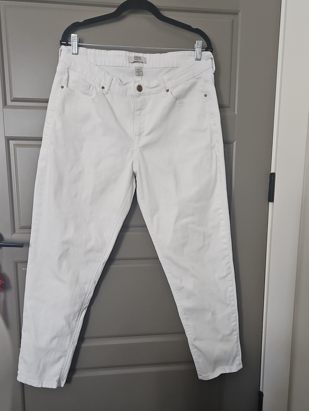 Vintage America White Jeans